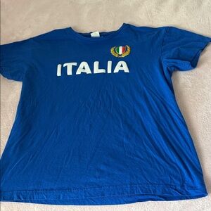 Italia Graphic T-Shirt - Blue